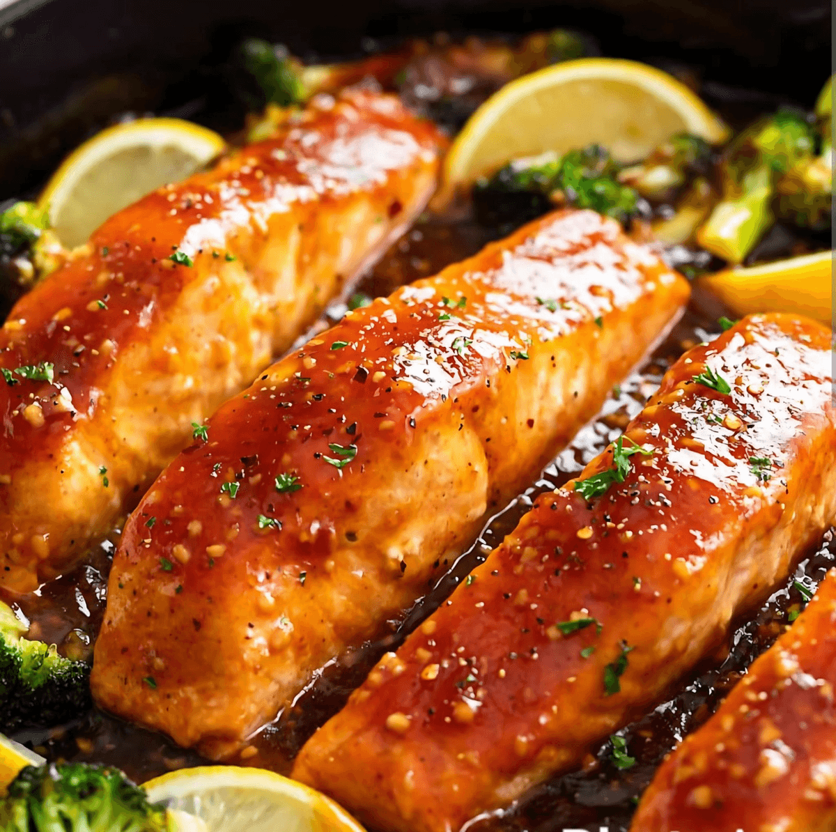 Baked Salmon with Honey Grapefruit Salad