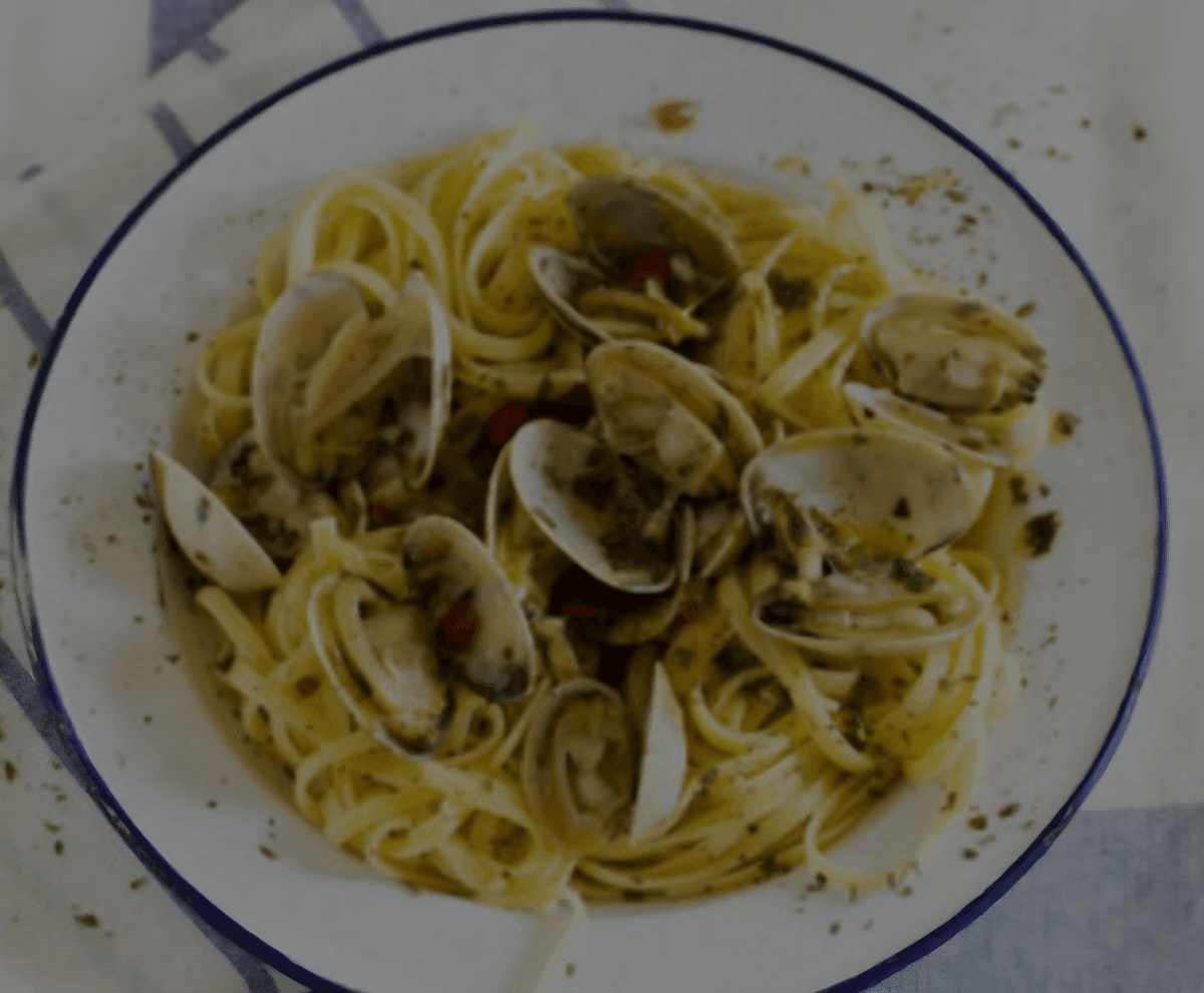 Espaguetis con Mejillones