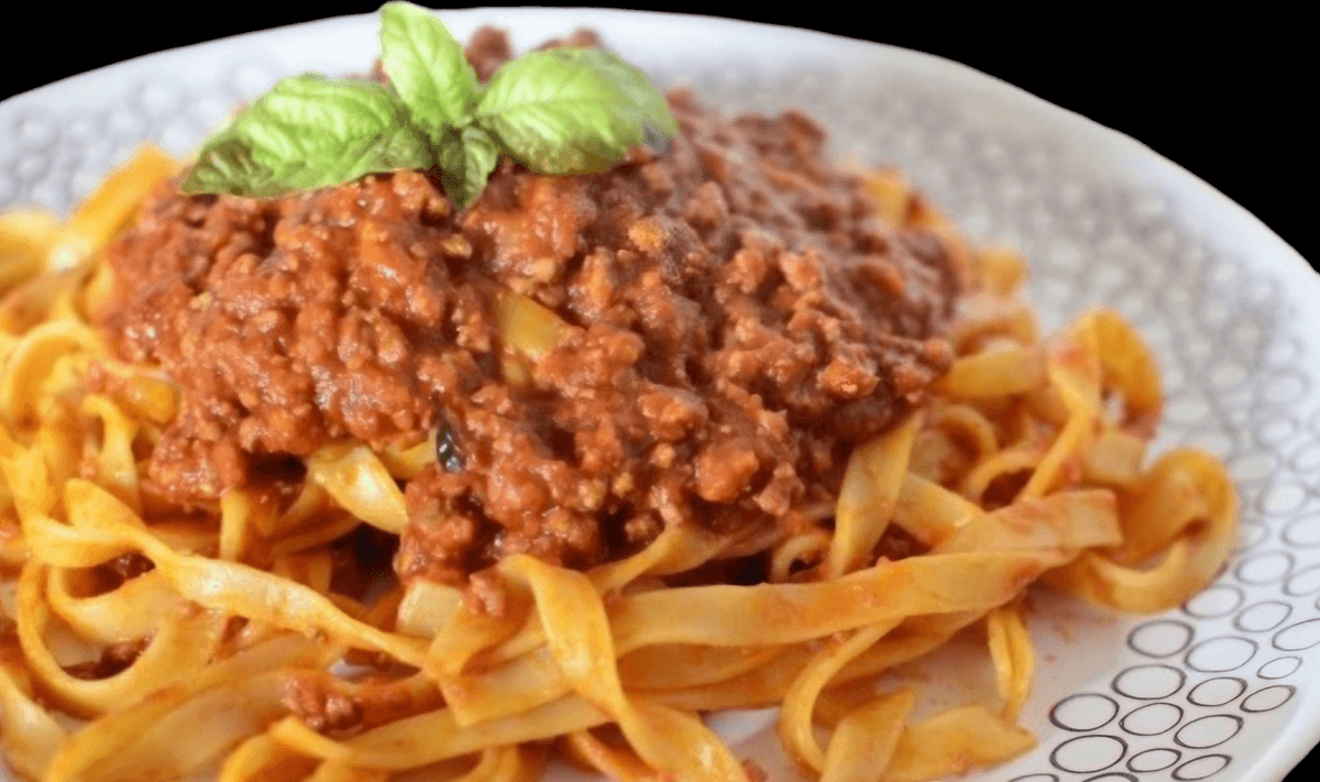 Spaghetti with Bolognese Sauce