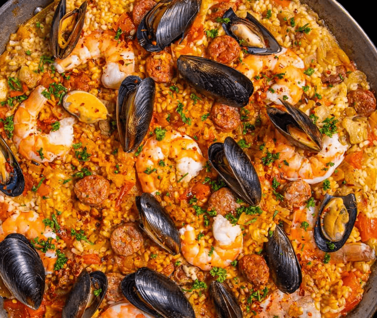 Easy Seafood Paella Recipe